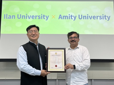【 賀 】王金燦教授榮獲 Amity University 榮譽教授圖片
