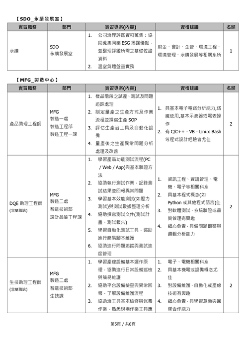 宜鼎國際「2026年暑期實習計畫」圖片