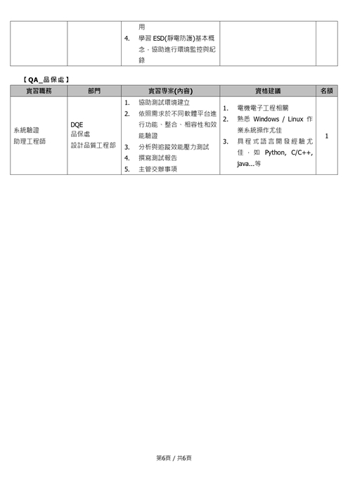 宜鼎國際「2026年暑期實習計畫」圖片